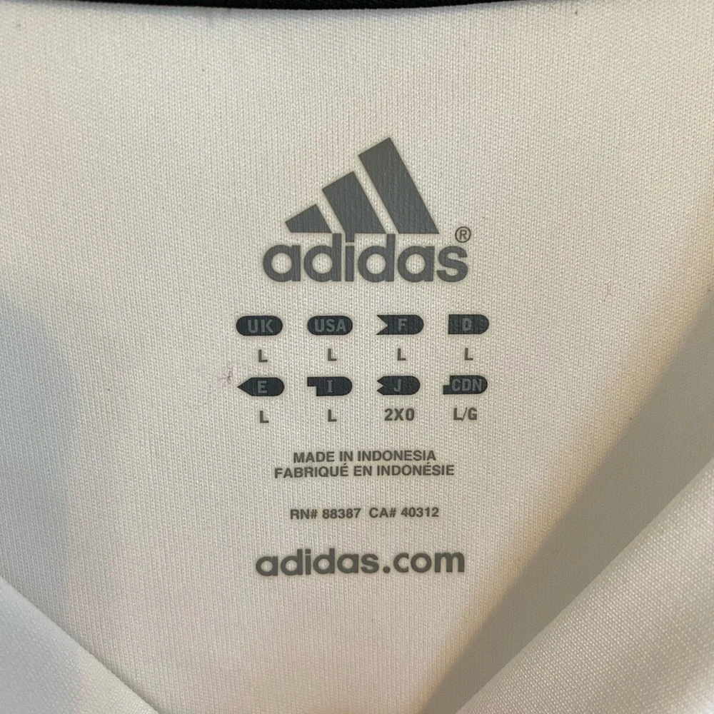 adidas shirt 100%